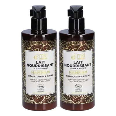 MKL Voedende Hammamelk - Olijf & Argan 2x400 Melk