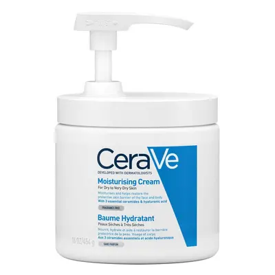 CeraVe Hydraterende Balsem | Droge tot Zeer Huid Hyaluronzuur en 3 Essentiële Ceramiden 454