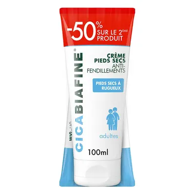 CicaBiafine Anti-Kloven Droge Voet Crème 2x100 Voetcrème