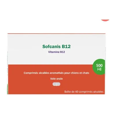 Sofcanis B12 - Vitamine voor honden en katten 40 Tabletten