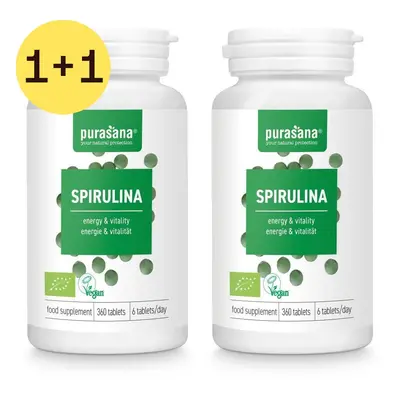 Purasana® Spirulina Bio 500 mg 2x360 Capsules