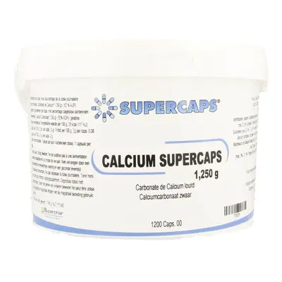 Supercaps® Calcium Supercaps 1,250 g 1200 Capsules