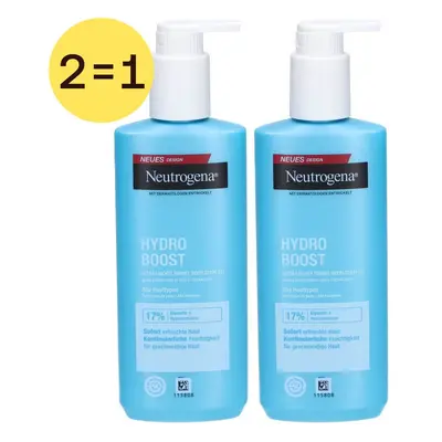 Neutrogena® Hydro Boost Ultralichte Body Lotion Gel | Met Hyaluronzuur 2x250