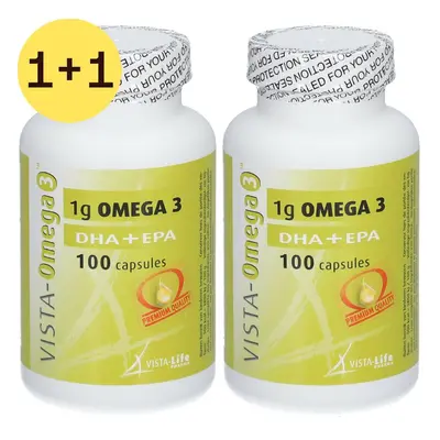 VISTA-Omega 3™ 70+30 capsules GRATIS | 1+1 2x100 Zachte