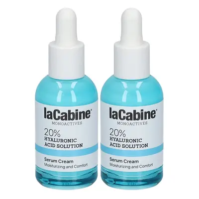 LaCabine® 20% Hyaluronzuur Oplossing Serum Crème 2x30