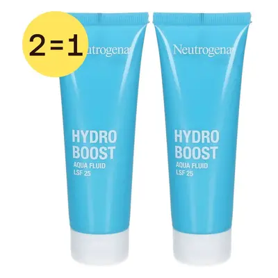 Neutrogena® Hydro Boost Aqua Fluid SPF25 | Met Hyaluronzuur 2x50 Combinatieverpakking