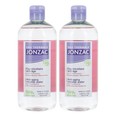 Jonzac Sublimactive Organic Anti-Ageing Micellair Water voor de rijpere huid 2x500 Gezichtswater