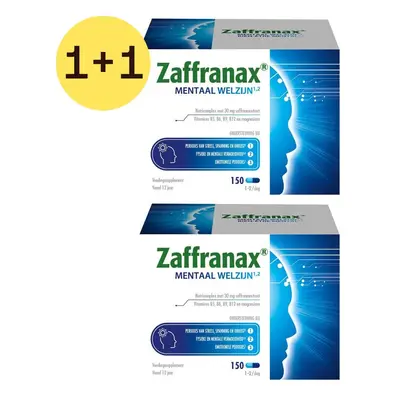 Zaffranax® Mentaal Welzijn 2x150 Harde capsules