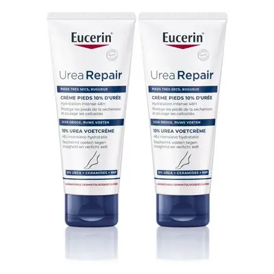 Eucerin UreaRepair Plus 10% Urea Voetcrème 2x100 Crème