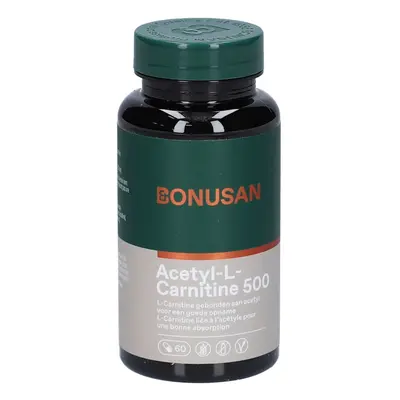 Bonusan Acetyl-L-Carnitine 500 mg 60 Capsules