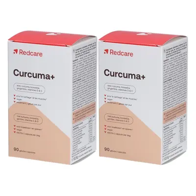 Redcare Curcuma+ 2x90 Capsules