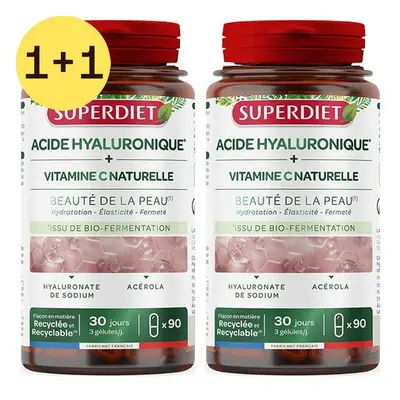 Superdiet Hyaluronzuur + Vitamine C 2x90 Capsules