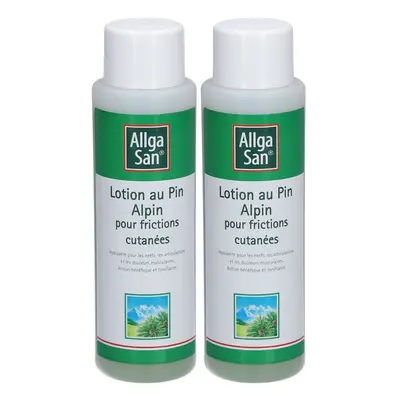 Allga San® Alpen-Latschenkiefer Lotion bei Muskelverspannung & Reibung 2x250