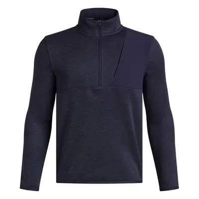 Under Armour Drive Hybrid Storm Trui met halve rits, marine