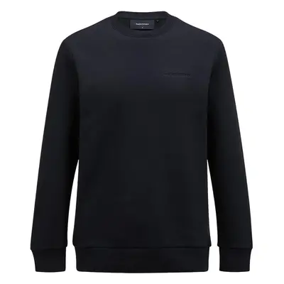 Peak Performance Trui Original Klein Logo Crew, zwart