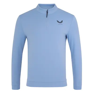 Castore Layer Klassieke 1/4 ritssluiting, lichtblauw