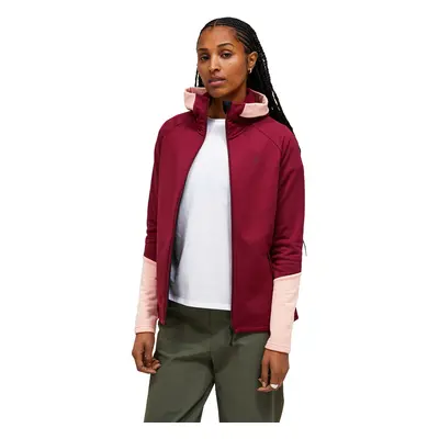 Peak Performance Layer Rider Essentials Zip Hood, wijnrood