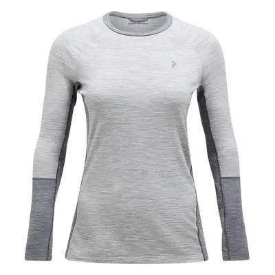 Peak Performance Layer Magie Crew, lichtgrijs/grijs