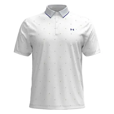Under Armour Polo Driver Gevaar, wit