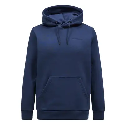 Peak Performance Hoodie Origineel Klein Logo, donkerblauw