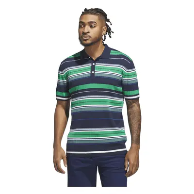 adidas Golf Originals Polo MR Stripe, donkerblauw/groen