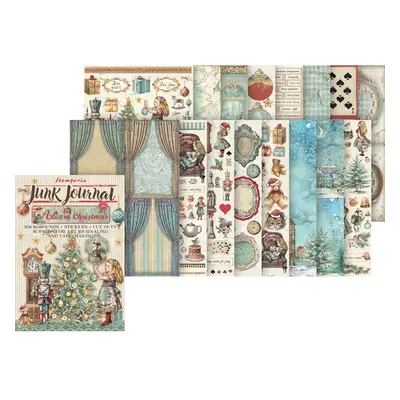 Junk Journal Book "Alice in Christmas"