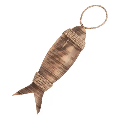 Hout decoratieve hanger vis