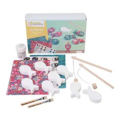 Creatieve set Décopatch "Vissen naar vis"