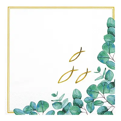 Servet "Vis/Eucalyptus"