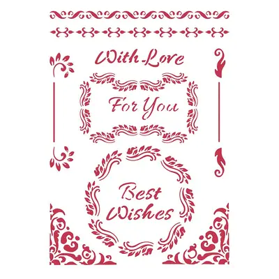 Sjabloon "Best Wishes"