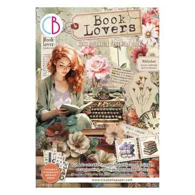 Junk Journal & Ephemera Book "Book Lovers"