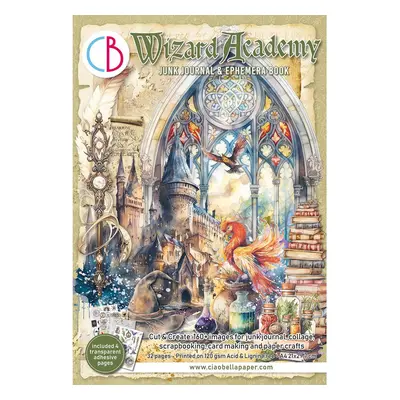 Junk Journal & Ephemera Book "Wizard Academy"