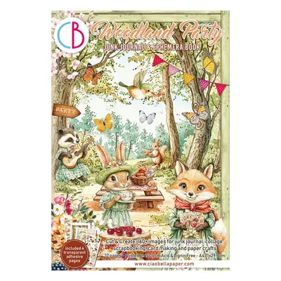 Junk Journal & Ephemera Book "Woodland Party"