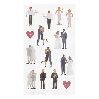 Rico Design Gel stickers "FIGURICO" - Bruiloft "Klassiek"