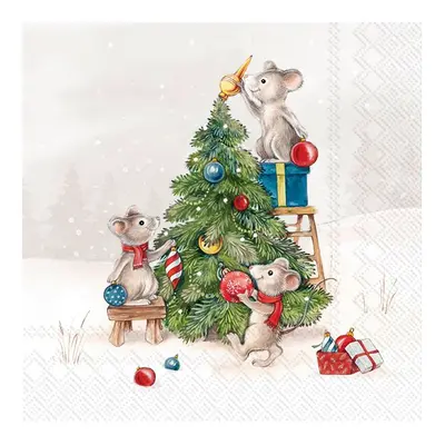 Servet "Boom versieren"