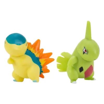Pokemon Wedstrijdfiguur Larvitar & Cyndaquil