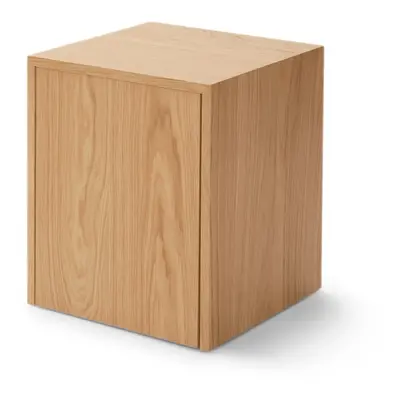 New Works - Mass Table D'appoint w/Tiroir Chêne