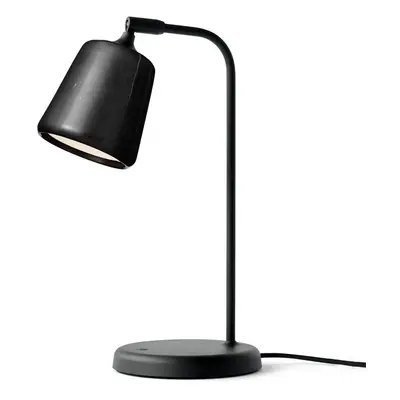 New Works - Material Table Lamp Black Marble