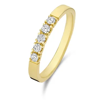 Isabel Bernard De la Paix Madeline 14 karaat gouden ring | diamant 0.20 ct | IBD330018